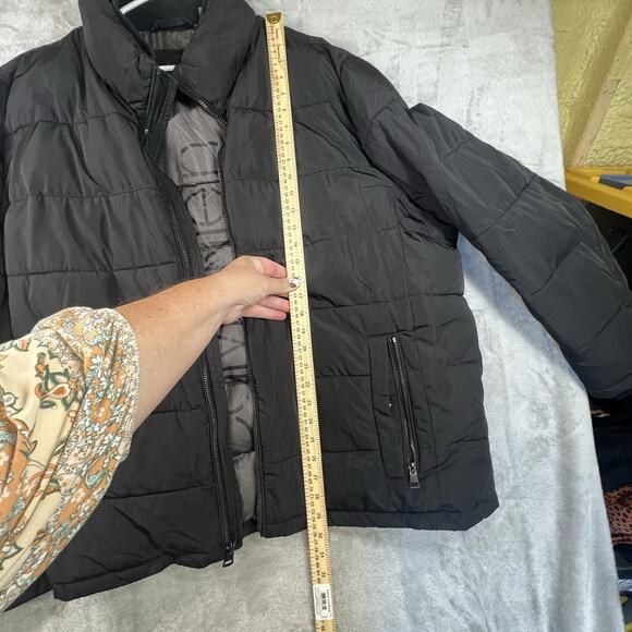 Calvin Klein Water Resistant 0° F Warmth Factor Black Puffer Jacket Size XXL - Picture 9 of 12